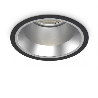 OFF Stropní, podhledové svítidlo, těleso hliník, rámeček černá, LED 42W, teplá 3000K, 4600lm, Ra90, 230V, IP54, tř.2, rozměry d=218mm, h=132mm.