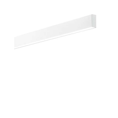 STEEL Stropní, nebo závěsné svítidlo, těleso hliníkový profil,  bílá, LED 36W, 3550lm, neutrální 4000K, vyzař úh 70°, UGR<19, Ra90, 230V, IP20, 1070x35x80mm, svítří nahoru/dolů.