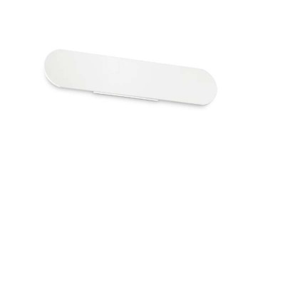 ECHO Nástěnné svítidlo, nepřímé osvětlení, základna kov, povrch bílá, LED 20W, 2200lm, 230V, IP20, tř.1, rozměry 400x90x50mm.