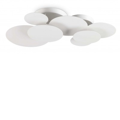CLOUD PL D70 Stropní svítidlo těleso kov, povrch bílá, LED 46W, 3350lm, teplá 3000K, Ra80, 230V, IP20, rozměry 470x130x470mm