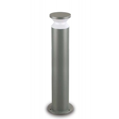 TORRE Sloupkové venkovní svítidlo, těleso hliník, povrch černá antracit, difuzor plast opál, pro žárovku 1x15W, E27, 230V, IP65, tř.1, rozměry d=180mm, h=800mm.
