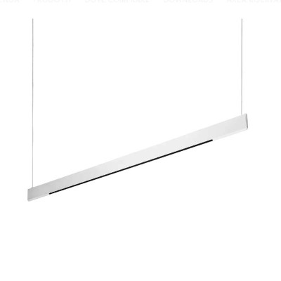 DESK ACCENT SP2 Závěsné svítidlo, buňkové, těleso hliník, povrch bílá, LED 36W, 4000lm, teplá 3000K, 230V, IP20, tř.1, rozměry 1200x60x10mm, vč lankového závěsu l=2000mm lze zkrátit.
