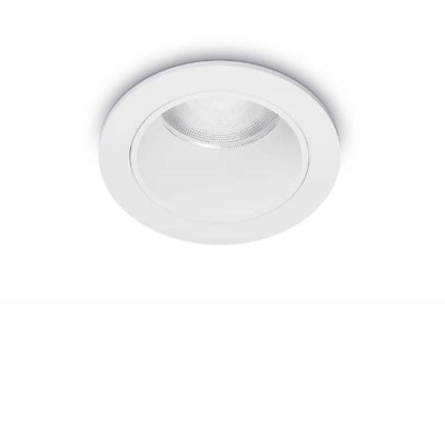 QUARK Podhledové zápustné svítidlo, těleso hliník, povrch bílá, LED 9W, 950lm, teplá 3000K, vyzař. úhel 25°, Ra90, 230V, IP20, tř.2, rozměry d=49mm, h=80mm.