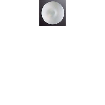 GLORY Stropní svítidlo, základna kov, povrch nikl mat, difuzor sklo bílé, pro žárovku 2x60W, E27, 230V, IP20, d=400mm, h=150mm