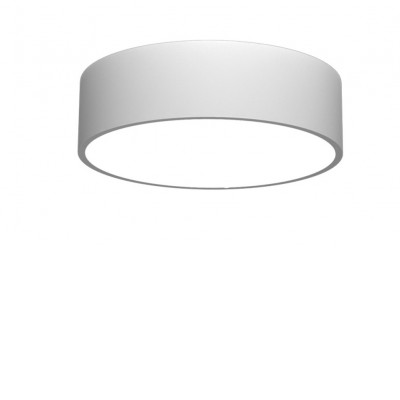 RONDATE Stropní svítidlo, kov, bílá, dif plast opál, LED 65W, 4550lm, smart TUYA, Matter, Zigbee 3.0, dálk ovlad (souč) nebo mob. tel. CCT nast teplota teplá 2700K-denní 6500K, stmív, 230V, d=800mm, h=100mm