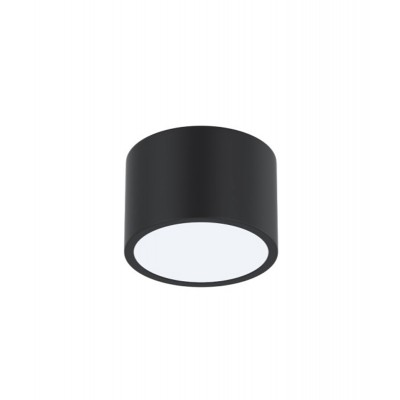 RONDATE Stropní svítidlo, kov, bílá/černá/zlatá/šedá, dif plast opál, LED 12W, 840lm, smart TUYA, Matter, Zigbee 3.0, dálk ovl. (součástí) nebo mob. tel. CCT nast teplota teplá 2700K - denní 6500K, stmív, 230V, IP20, d=150mm, h=100mm