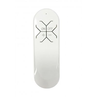 NEO Smart RF dálkový ovladač smart Tuya, Zigbee 3.0 v2, pro osvětlení, funkce zap/vyp, stmívání, plast bílá, IP20, rozměry 120x40x15mm