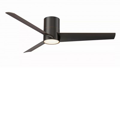 FRESH LED 18W, CCT, TUYA-W Stropní ventilátor s osvětlením, základna kov, povrch černá/stříbrná, dif plast opál, LED 18W, smart TUYA, WiFi, dálk ovl. nebo mob. tel. CCT nastav. teplota teplá 3000K-denní 6000K, 230V, IP20, tř.1, rozměry d=1320mm, h=275mm