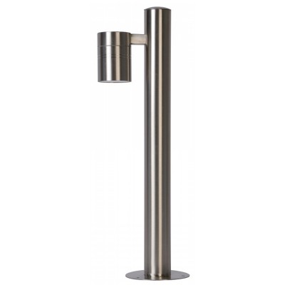ARNE-LED Sloupkové venkovní svítidlo, těleso kov, difuzor sklo mat, LED 1x5W, GU10, teplá 2700K, 350lm, 230V, IP44, tř.1. rozměry 185x185x495mm, vč.sv.zdr.