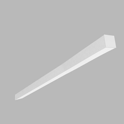 LINO 150 P, W Stropní svítidlo, těleso hliník, povrch bílá, dif plast opál, LED 49W, 4490lm, TW nast. teplota CCT 3000K- neutr. 4000K, stmív. DALI, vyzař. úhel 160°, 230V, IP20, tř.1, rozměry 1500x85x65mm.