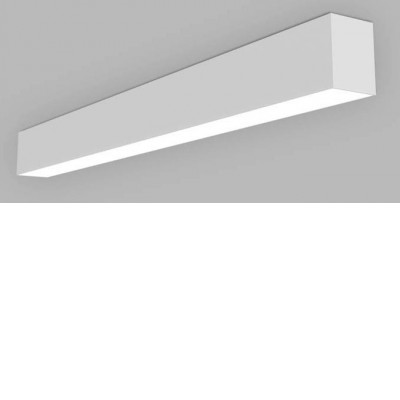 LINO II Stropní svítidlo, hliník, povrch bílá, difuzor mikroprisma, LED 18-24W, 2520-3360lm, přepín teplota CCT 3000K/3500K/4000K, Ra80, 230V, IP20, rozměry 900x85x65mm