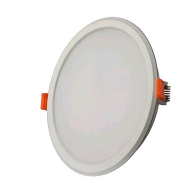 EASY-R Podhledové, stropní svítidlo, základna plast PC, povrch bílá, difuzor PMMA plast opál, LED 6W/12W/18W, 540lm/1080lm/1620lm, teplá 3000K, nebo neutrální 4000K, 230V, IP20, tř.1, rozměry průměr dle typu, h=36mm