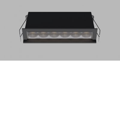 RIVA MINI WW Podhledové zápustné svítidlo, ASYMETRICKÉ svícení (wallwasher), hliník, rámeček bílá/černá, LED 10W/800lm, 20W/1600lm, TW dle typu, přepín CCT teplá 2700K/3000K/neutr 4000K, stmív. dle typu, Ra90, UGR<19, 230V, IP20