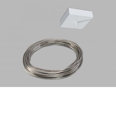 MAG Závěsná sada pro magnetický systém, těleso kov, povrch bílá, délka l=3m.