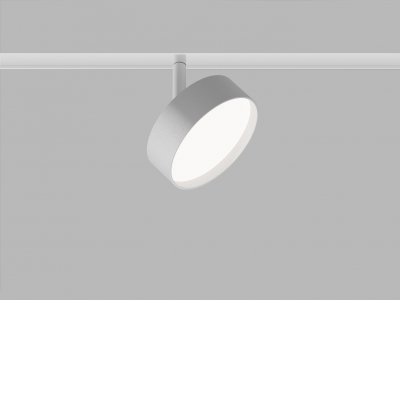 MAG OLLI Svítidlo do magnetického systému, nast. směr svícení, těleso kov, povrch bílá, difuzor plast opál, LED 12W, 1000lm, neutrální 4000K, stmív. DALI, 48V, IP20, rozměry d=113mm, h=90mm.