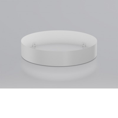 YPSO Kroužek pro svítidlo, těleso kov, povrch bílá, rozměry d=360mm, h=70mm