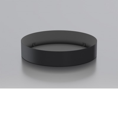 YPSO Kroužek pro svítidlo, těleso kov, povrch černá, rozměry d=292mm, h=70mm