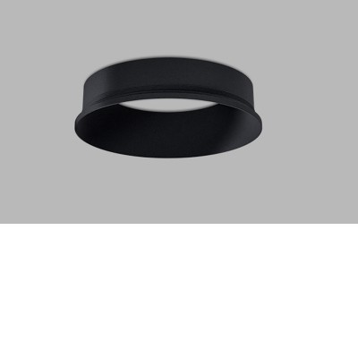 TINY Dekorativní kroužek pro bodové svítidlo, materiál kov, povrch zlatá/černá, rozměry d=75mm