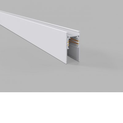 MAG II Stropní lišta pro magnetický systém, materiál kov, povrch bílá, 48V, rozměry 26x53mm, l=2000mm.