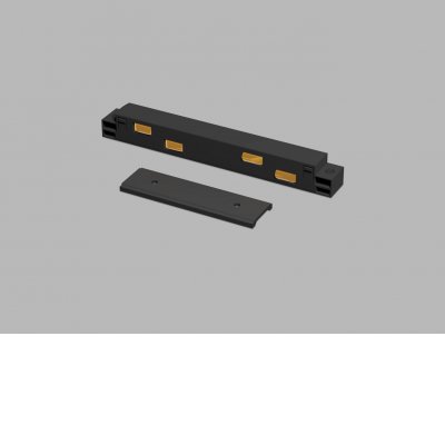 MAG II Vkládací, spojovací konektor pro napájení magnetického systému osvětlení, materiál plast, černý/bílý, stmívání DALI, 48V, IP20.