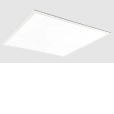TERNEU EMG panel 25W/28W/34W/40W, 60x60 Stropní, podhledové, nouzové svítidlo, záloha 3h, těleso hliník, povrch bílá, difuzor plast opál, LED panel 25W/28W/34W/40W, neutrální 4000K, BACKLIT UGR<19 dle typu, Ra80, 230V, IP20, 595x595x28mm