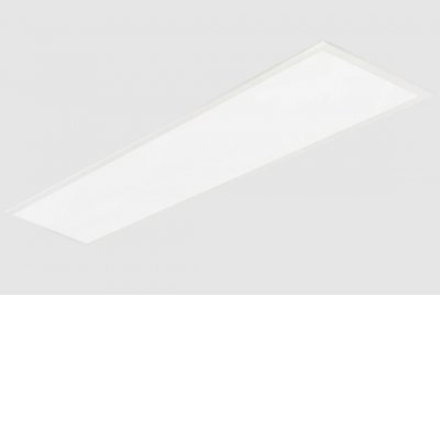 TERNEU EMG panel 34W/40W, 120x30 Stropní, podhledové, nouzové svítidlo, záloha 3h, těleso hliník, povrch bílá, difuzor plast opál, LED panel 34W/40W, neutrální 4000K, UGR<19 dle typu, Ra80, 230V, IP20, rozměry 1195x295x55mm, horní montáž