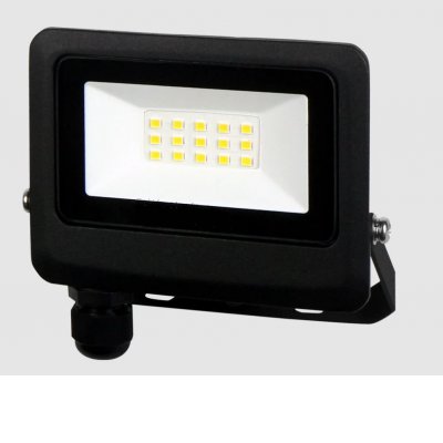 ATLUT 10W/20W/30W/50W/100W IP65 Venkovní reflektor, těleso hliník, povrch černá, krycí sklo čiré, LED 10W/20W/30W/50W/100W, neutrální 4000K, vyzař. úhel 120°, 230V, IP65, rozměry dle typu.