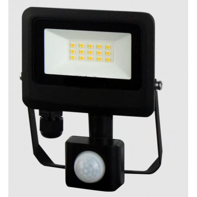 ATLUT 10W/20W/30W/50W/100W IP65 PIR senzor Venkovní reflektor, PIR senzor pohybu, dosah 0,5-8m, čas 10s-8min, těleso hliník, povrch černá, krycí sklo čiré, LED 10W/20W/30W/50W/100W, neutrální 4000K/denní 6000K, vyzař. úhel 120°, 230V, IP65, rozměry dle typu.