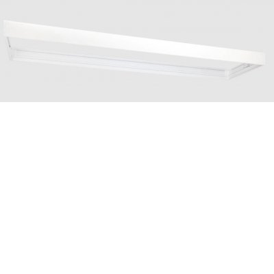 MR122 - Rám pro LED panel 1200x300x62mm Montážní rám pro stropní montáž LED panelu, materiál kov, povrch bílá, rozměry 1200x300x62mm, DIY šroubovací, rozložený