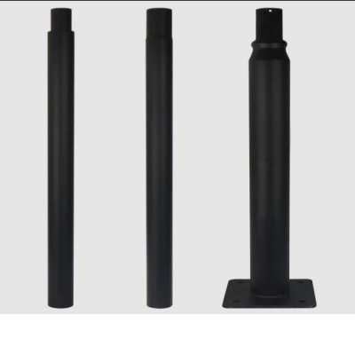 SUKIES stožár 3m Stožár pro parkové, nebo veřejné osvětlení, těleso ocel, povrch černá, rozměry l=3m, průměr konce pro svítidla d=60mm