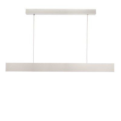 APOLLON Závěsné svítidlo, těleso hliník, povrch bílá, difuzor plast opál, LED 42W, 2475lm, teplá 2700K, stmív TRIAC, Ra80, 230V, IP20, rozměry 1464x80mm, vč závěs lanka l=3000mm, lze zkr, svítí nahoru/dolů