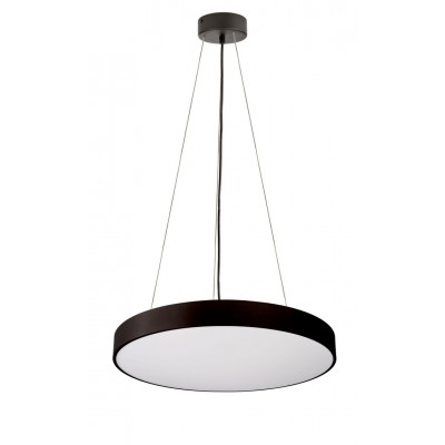 MENKAR Závěsné svítidlo, těleso hliník, povrch bílá/černá/stříbrná/kávová, difuzor plast opál, LED 45W/65W/90W, přepín. CCT teplá 3000K-neutrální 4000K, stmívatelné TRIAC, 230V, IP20, svítí nahoru/dolů