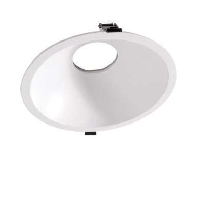 MODULAR SYSTEM Podhledové bodové svítidlo, materiál hliník, povrch bílá, pro LED modul 31W, rozměry d=230mm, h=80mm, POUZE rámeček, LED modul SAMOSTANĚ.