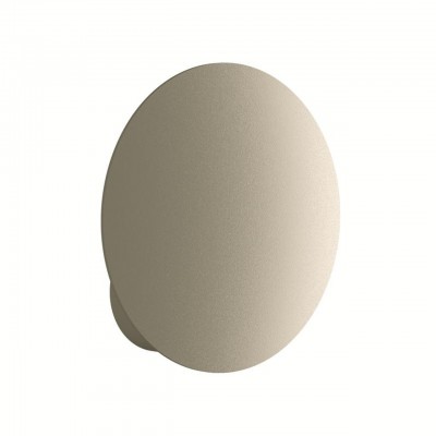 PUZZLE SINGLE ROUND Stropní/nástěnné svítidlo, nastavitelný sklon svícení, materiál kov, povrch béžová champagne, LED 1x17W, teplá 2700K, 1750lm, stmívatelné TRIAC, 230V, IP20, d=190mm, h=75mm