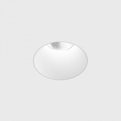 BASTOG BI 8W IP44 Stropní, podhledové, bodové svítidlo, bezrámečkové, těleso hliník, komínek bílá, LED 8W, 640lm, teplá 3000K, vyzař. úhel 50°, UGR<19, 230V, IP44, rozměry d=35mm, h=67mm
