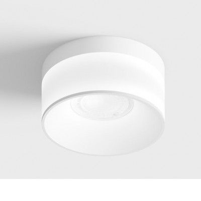 ARLON PL 18W UGR>19 Stropní přisazené bodové svítidlo, těleso hliník, povrch bílá, difuzor plast opál, LED 18W, 1208lm, teplá 3000K, vyzař. úhel 60°, UGR>19, Ra90, 230V, IP20, rozměry d=200mm, h=105mm.