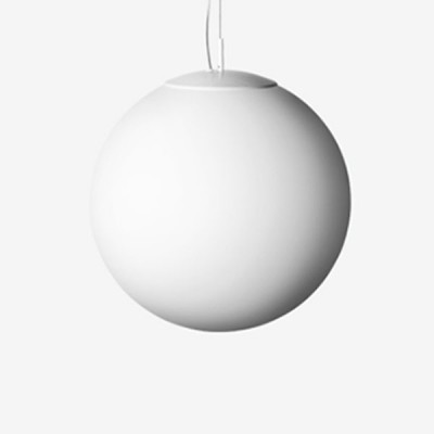 POLARIS ZL LED Závěsné svítidlo, základna kov, povrch bílá, difuzor triplex sklo opál, LED 34,4W, 5250lm, neutrální 4000K, 230V, IP20, tř.1, d=500mm, vč lanka l=2000mm lze zkrátit