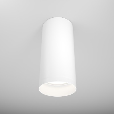 GENERO 1x50W, GU10 Stropní, přisazené, bodové svítidlo, těleso kov, povrch bílá, pro žárovku 1x50W, GU10, 230V, IP20, rozměry: d=60mm, h=130mm,