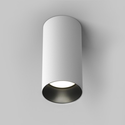 HABUT PL 1x50W, GU10 Stropní, přisazené, bodové svítidlo, těleso kov, povrch bílá, pro žárovku 1x50W, GU10, 230V, IP20, rozměry d=54mm, h=200mm,