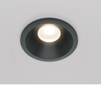 GERITE BI R 6W/12W, IP65/IP20 Stropní podhledové bodové svítidlo, těleso kov, povrch bílá/černá, LED 6W/12W, teplá 3000K/neutrální 4000K, stmív. TRIAC dle typu, Ra90, 230V, IP65/IP20, tř.2, rozměry dle typu.