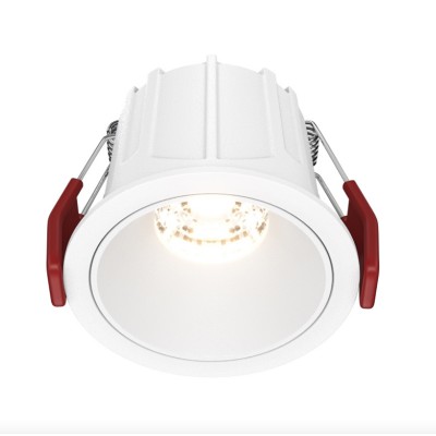 HABEO BI R 15W TRIAC Stropní podhledové bodové svítidlo, těleso kov, rámeček bílá, reflektor bílá, LED 15W, 1250lm, neutrální 4000K, stmív. TRIAC, vyzař. úhel 36°, Ra90, 230V, IP20, tř.2, rozměry d=85mm, h=63mm.