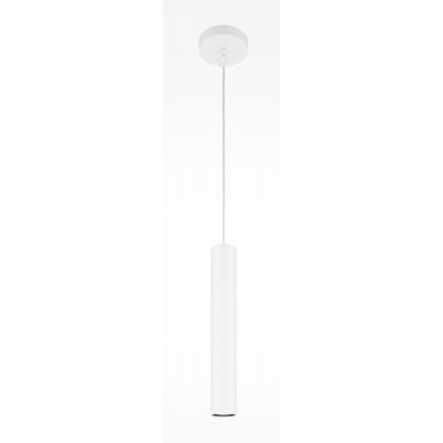 IMPRES HL 1x6W, GU10 Závěsné svítidlo, těleso kov, povrch bílá, pro žárovku 1x6W, GU10, 230V, IP20, tř.1, rozměry d=60mm, h=400mm, vč závěs kabelu l=3425mm, lze zkrátit.