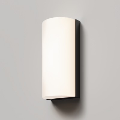 UDEX II WL 10W IP54 Nástěnné venkovní svítidlo, těleso kov, povrch černá grafit, difuzor plast opál, LED 10W, 700lm, teplá 3000K, Ra80, 230V, IP54, tř.1, rozměry 100x200x70mm.