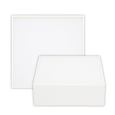 ESKILS SQ  15W DALI Stropní přisazené svítidlo, těleso kov, povrch bílá, difuzor plast opál, LED 15W, 1290lm, neutrální 4000K, stmív. DALI, Ra90, 230V, IP20, tř.1. rozměry 175x59x175mm.