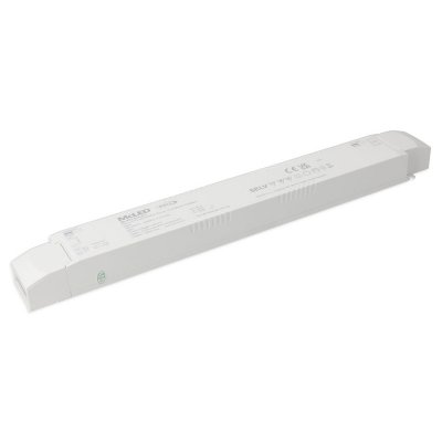 LED zdroj I DALI-PUSH 150W, 24V, SLIM Napájecí SLIM zdroj pro LED, vstup 230V, 150W, 6,25A, 2/4 výstupní kanály, stmívání DALI/PUSH, 24V, IP20, tř.2, rozměry 365,6x43x30mm