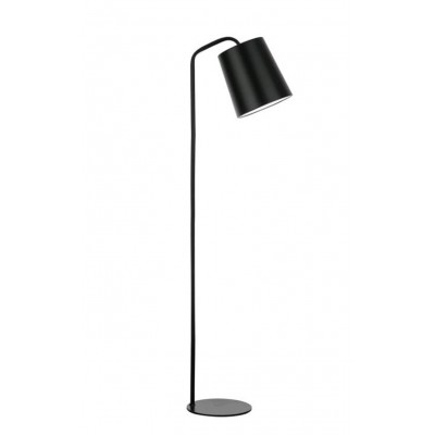 STABILE FLOOR Stojací lampa, základna kov, stínítko kov, povrch černá zvenku a bílá zevnitř, pro žárovku 1x60W, E27, 230V, IP20, rozměry d=300mm h=1880mm