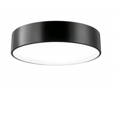 FINEZZA Stropní svítidlo, těleso kov, povrch šedá, bílá, černá, difuzor plast opál, pro žárovku 3X40W, E27, 230V, IP20, rozměry d=500mm h=120mm