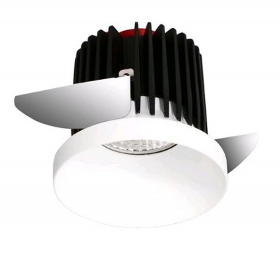 GEMA Stropní, podhledové svítidlo, těleso hliník, povrch bílá, LED 1x10W, teplá 3000K, 800lm, 230V, IP20, rozměry d=82mm h=81mm