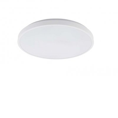 ZONULA R 22W  IP44 Stropní, přisazené svítidlo, základna kov, povrch bílá, difuzor plast, LED 22W, 2000lm, neutrální 4000K, Ra80, 230V, do koupelny IP44, tř.1, rozměry d=385mm, h=50mm.