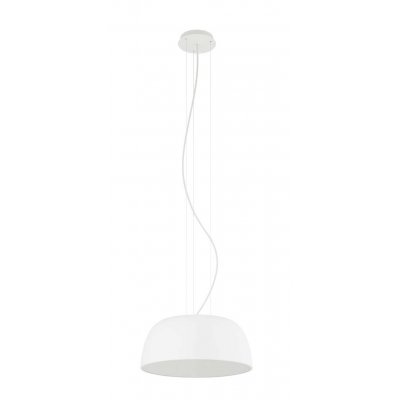 ZIPS HL 7x25W E27 Závěsné svítidlo, základna kov, povrch bílá, difuzor plast opál, pro žárovku 7x25W, E27, 230V, IP20, rozměry d=580mm, h=160mm, vč závěs kabelu l=1600mm, lze zkrátit.